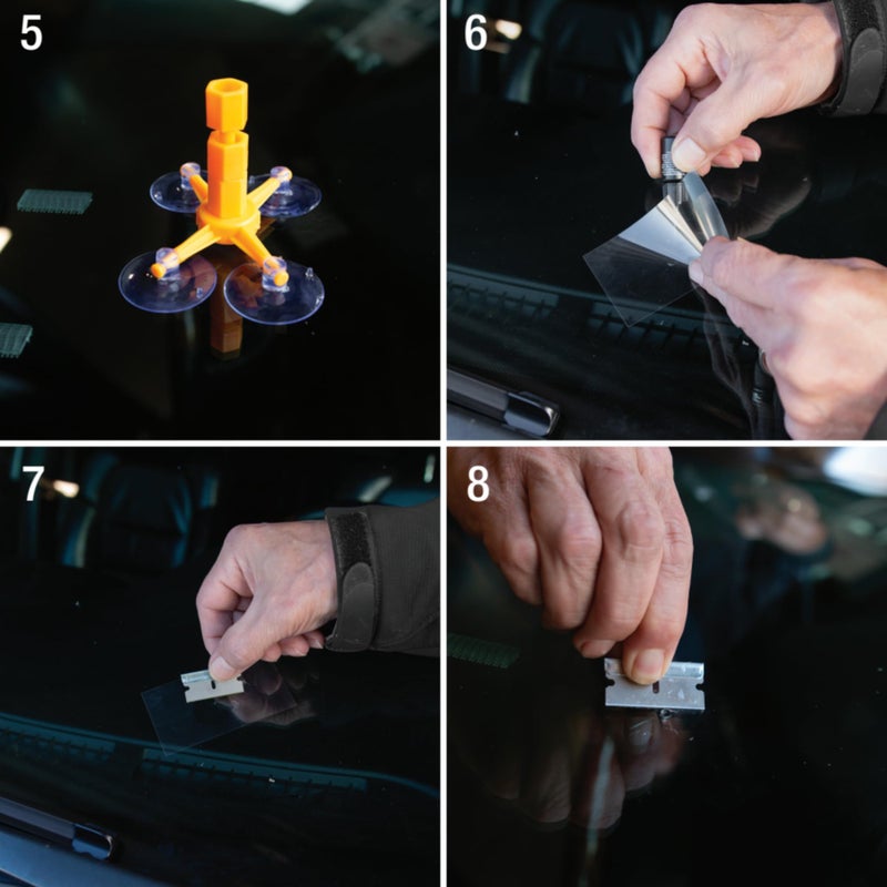 Performance Tool W3071Deluxe Car Windshield Repair Kit - Image 3